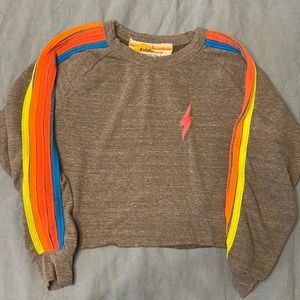 Aviator Nation crop sweater